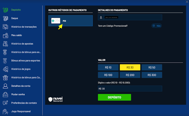 Baixar aplicativo h2bet